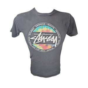 STUSSY reggae roots graphic tee VINTAGE